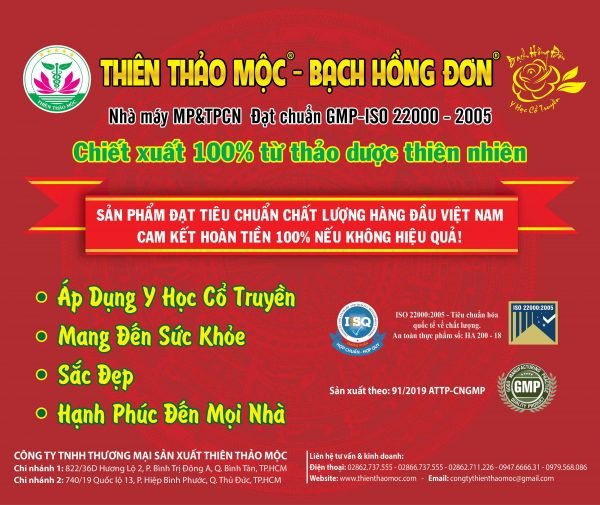 Thiên Thảo Mộc Bạch Hồng Đơn
