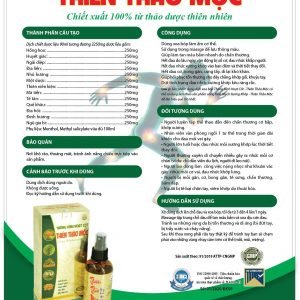 Thông Kinh Hoạt Cốt Thiên Thảo Mộc T